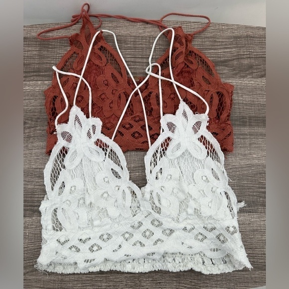 Free People Other - Free People (two) Adella lace bras.  XS